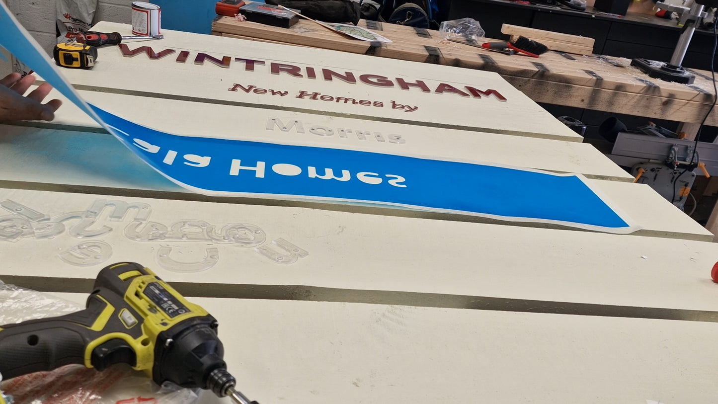 Acrylic Wall Cut out Text