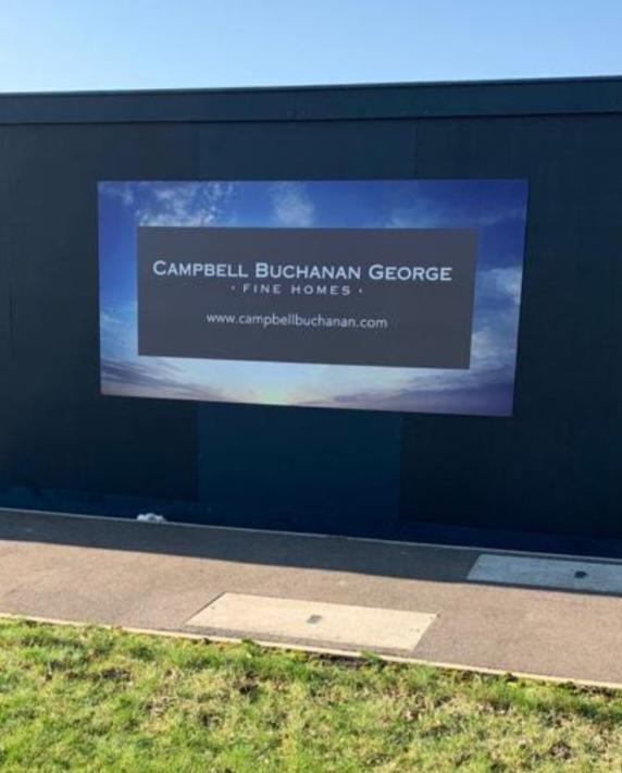 Advertising and Messaging panels 2.4m x 1.2m